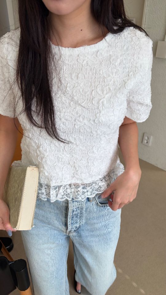 HEY/TO SEWING韓國東大門直郵女裝新款人氣熱賣襯衫蕾絲衫BY HEY/TO SEWING襯衫/蕾絲衫