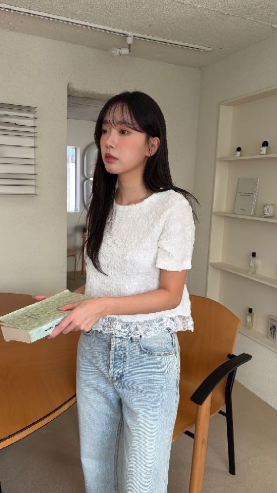 HEY/TO SEWING韓國東大門直郵女裝新款人氣熱賣襯衫蕾絲衫BY HEY/TO SEWING襯衫/蕾絲衫