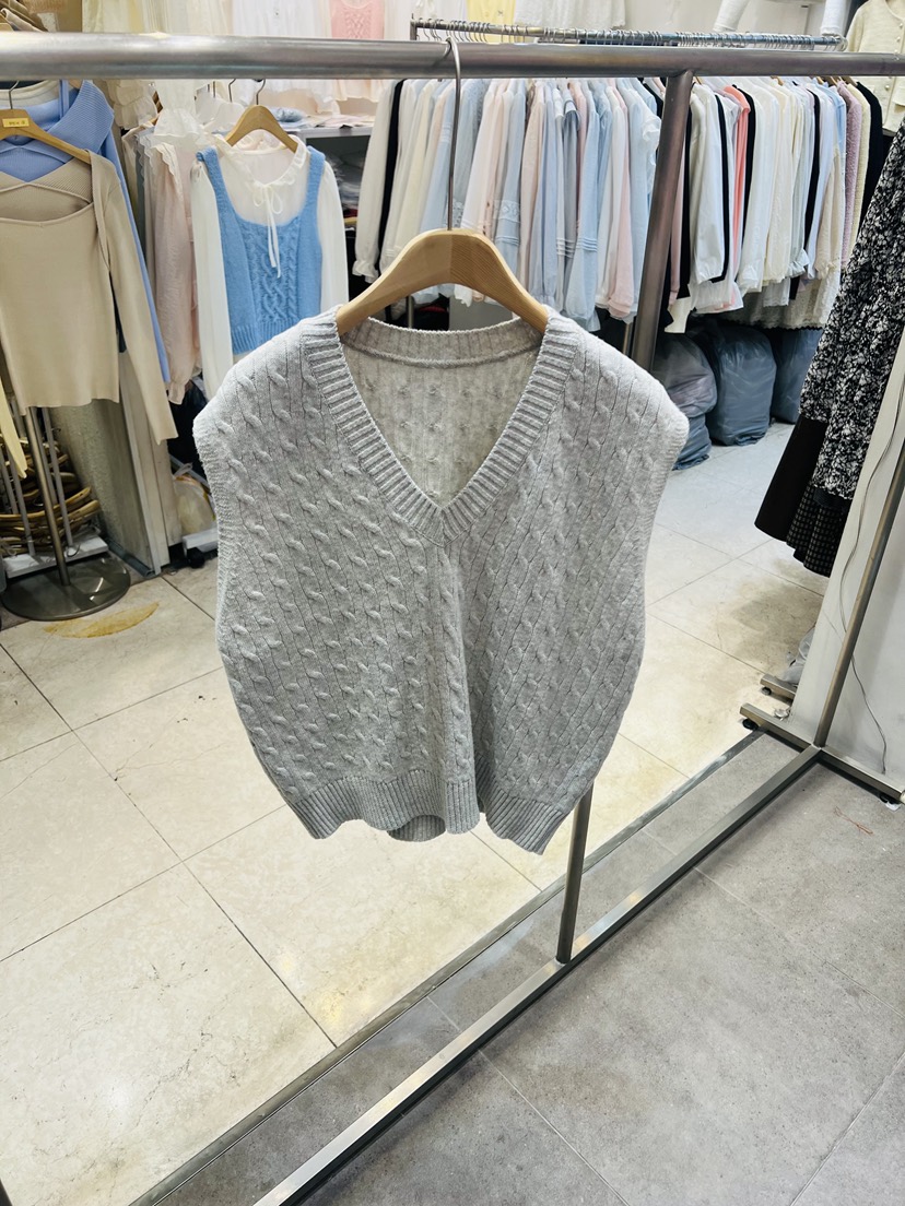 BLACK NOTE韓國直郵女裝新品休閑職業26春夏吊帶背心棉質寬松BLACK NOTE吊帶/背心圖色2