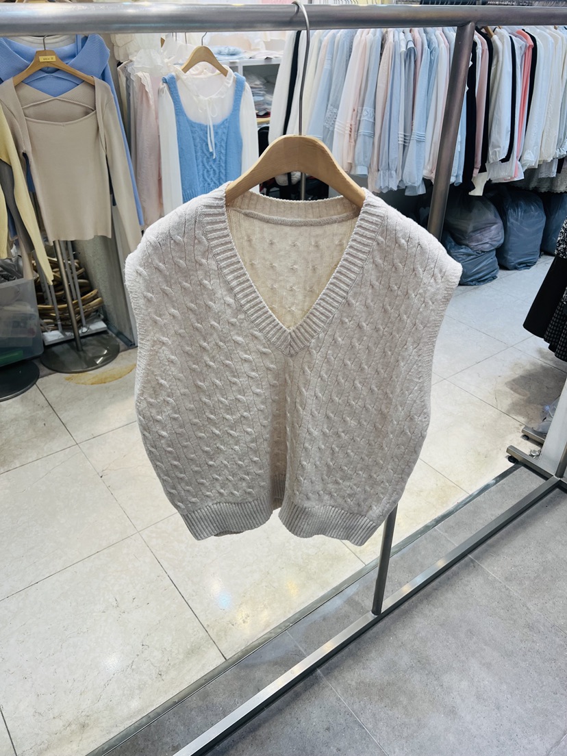 BLACK NOTE韓國直郵女裝新品休閑職業26春夏吊帶背心棉質寬松BLACK NOTE吊帶/背心圖色5