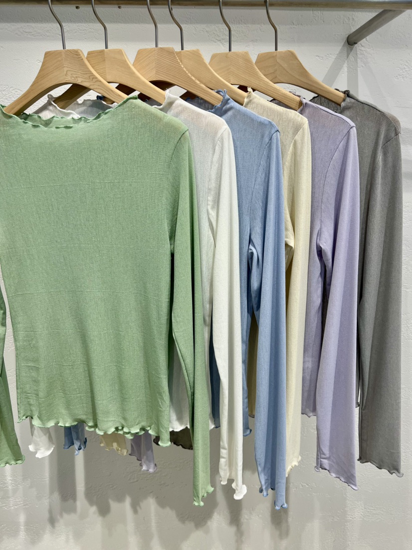 OLA韓國代購女裝新款時尚26春夏熱賣職業休閑推薦長袖T恤mellor/OLA長袖T恤