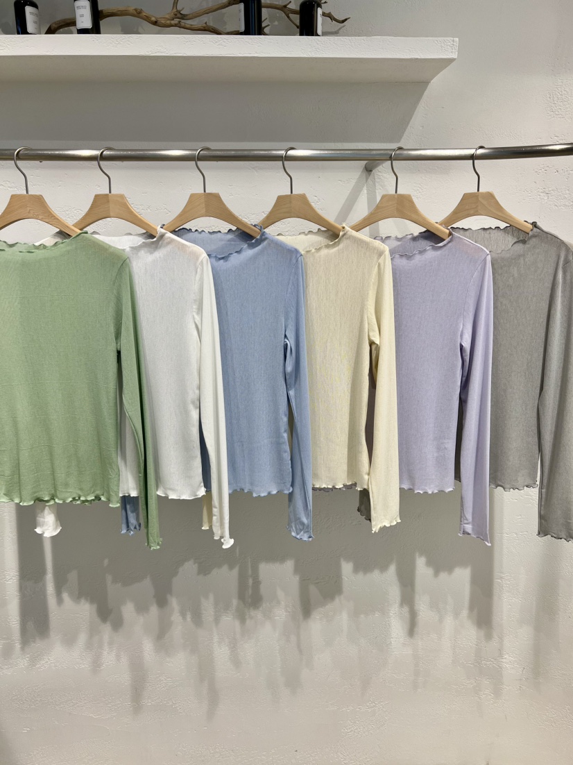 OLA韓國代購女裝新款時尚26春夏熱賣職業休閑推薦長袖T恤mellor/OLA長袖T恤