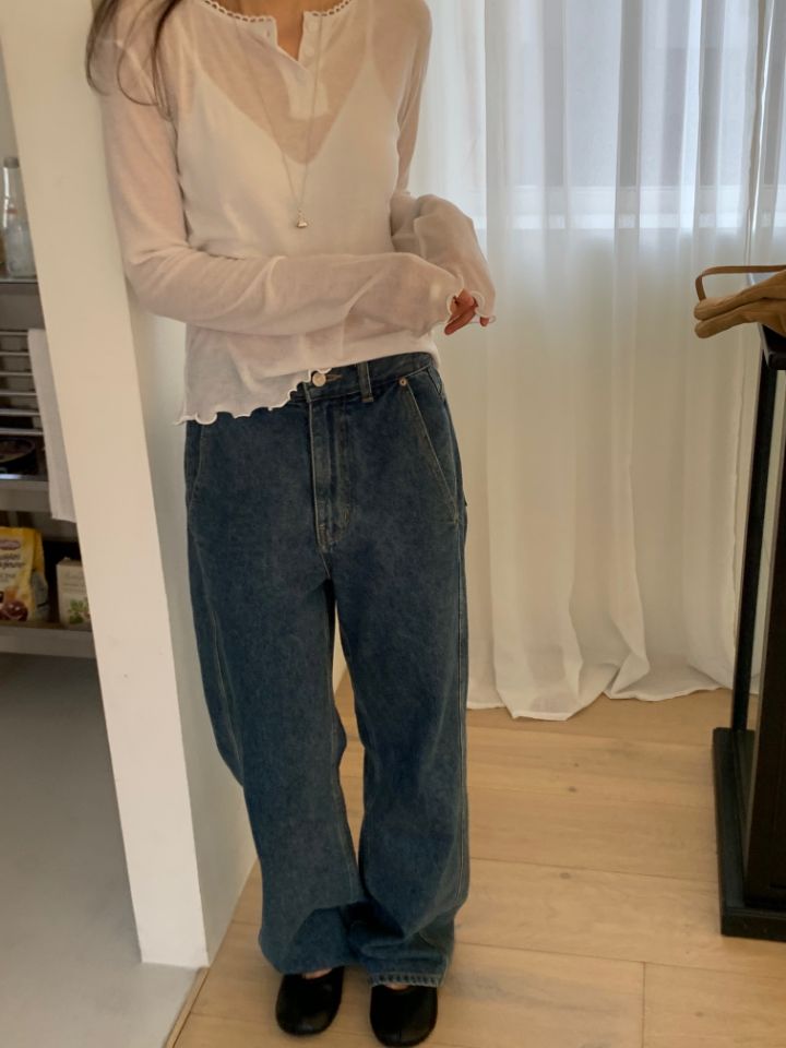 KOMOREBI韓國代購女裝新款休閑職業熱賣推薦26春夏長袖T恤KOMOREBI長袖T恤