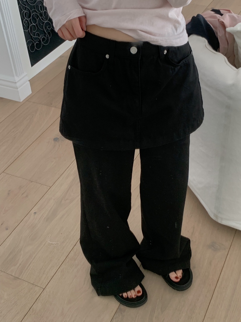 FORMSTUDIO/ATELIENNE韓國代購女裝新款時尚熱賣裙褲棉質FORMSTUDIO/ATELIENNE裙褲圖色1