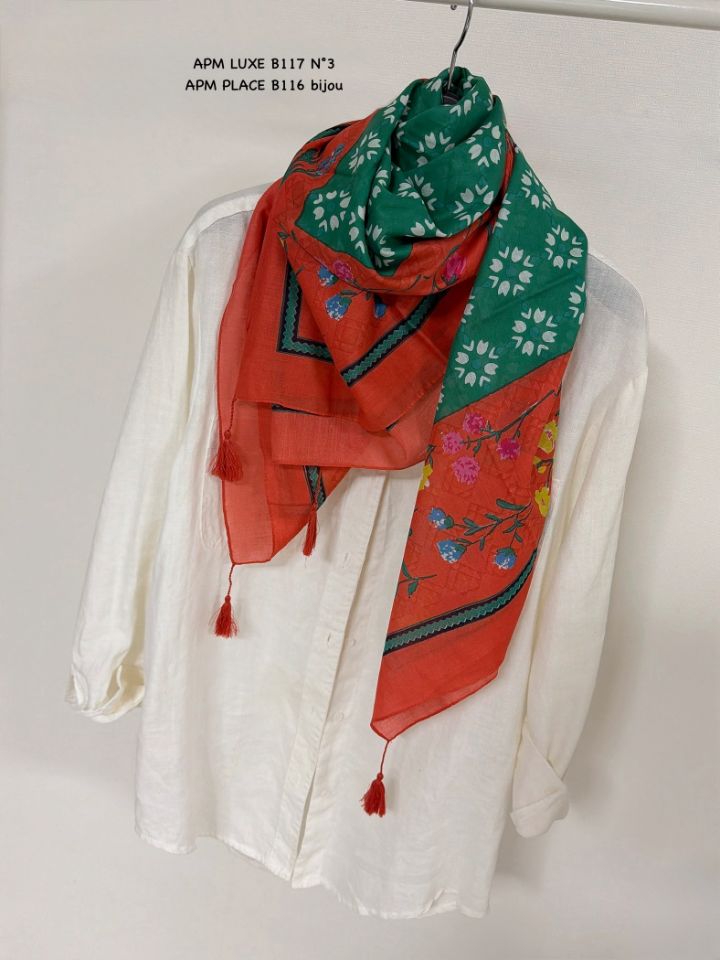 N3韓國東大門代購女士新款休閑職業26春夏時尚圍巾披肩流蘇N3圍巾/披肩