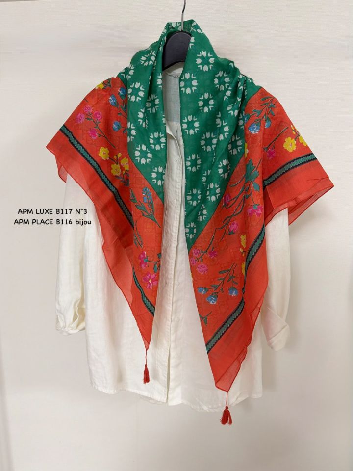 N3韓國東大門代購女士新款休閑職業26春夏時尚圍巾披肩流蘇N3圍巾/披肩