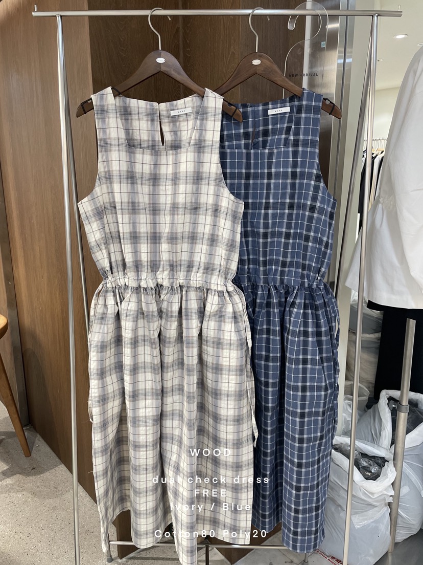 WOOD韓國直郵女士新款推薦職業熱賣人氣時尚連衣裙不含內搭WOOD連衣裙