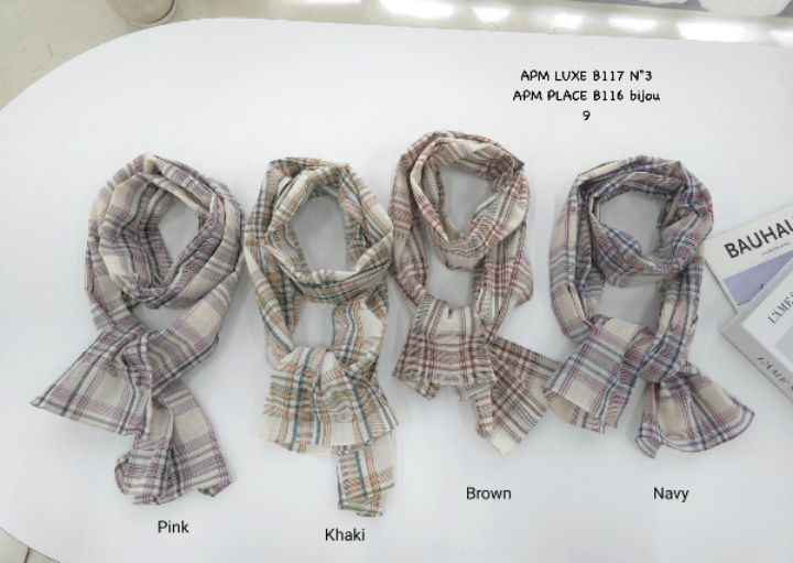 N3韓國代購女士新品職業推薦人氣休閑熱賣圍巾披肩格紋圍巾N3圍巾/披肩