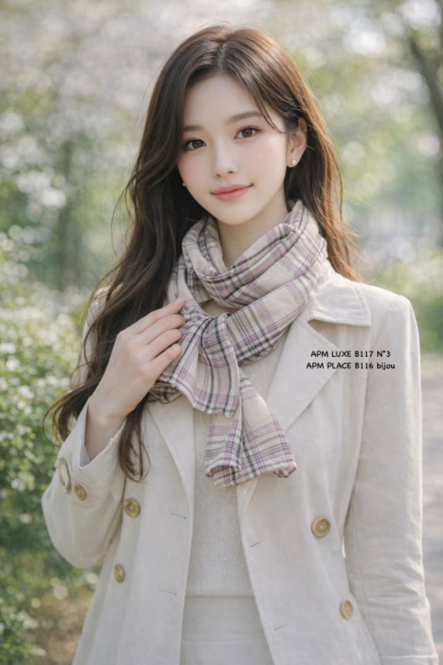 N3韓國代購女士新品職業推薦人氣休閑熱賣圍巾披肩格紋圍巾N3圍巾/披肩