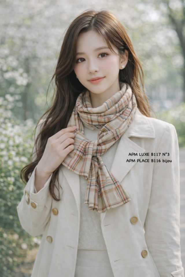 N3韓國代購女士新品職業推薦人氣休閑熱賣圍巾披肩格紋圍巾N3圍巾/披肩