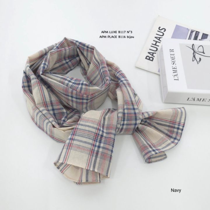 N3韓國代購女士新品職業推薦人氣休閑熱賣圍巾披肩格紋圍巾N3圍巾/披肩圖色4