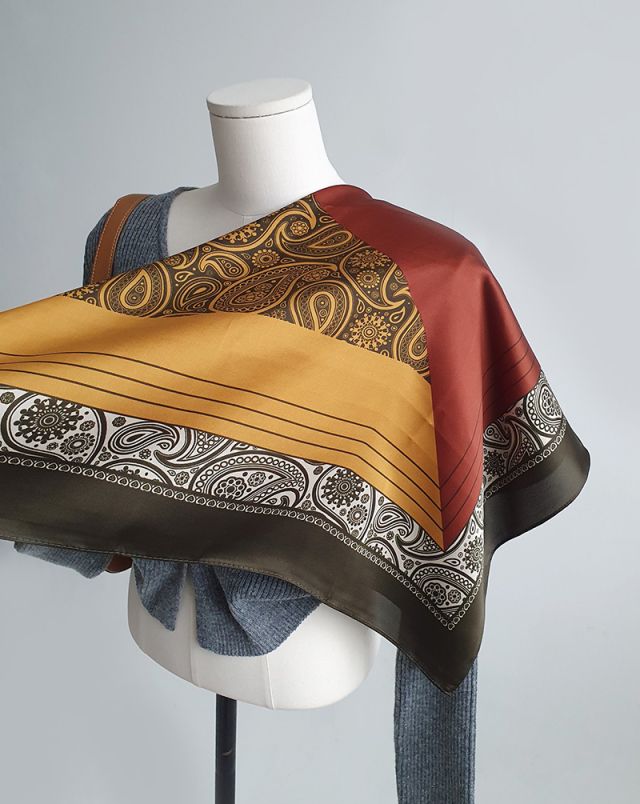 N3韓國東大門直郵女士新款人氣推薦26春夏職業休閑圍巾披肩N3圍巾/披肩