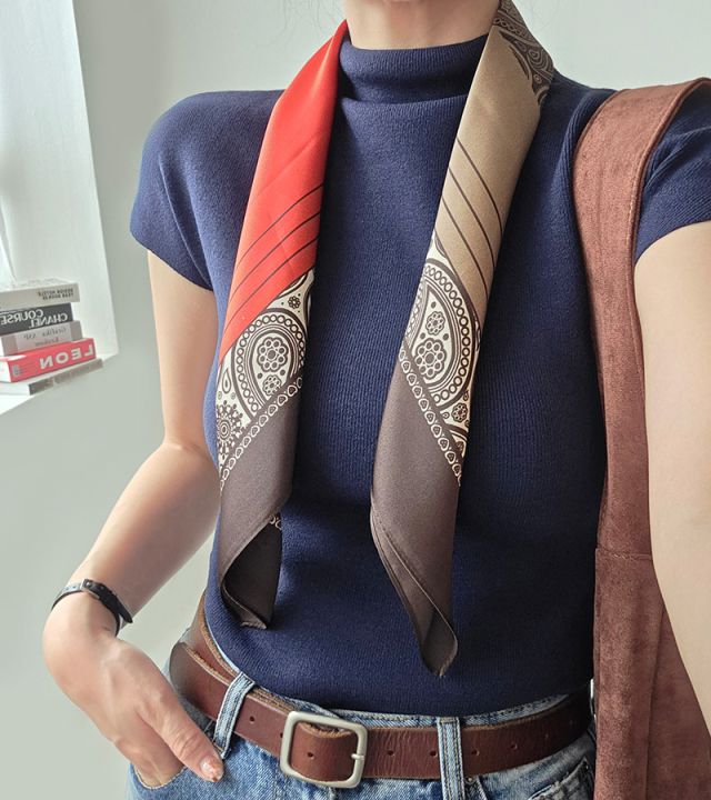 N3韓國東大門直郵女士新款人氣推薦26春夏職業休閑圍巾披肩N3圍巾/披肩