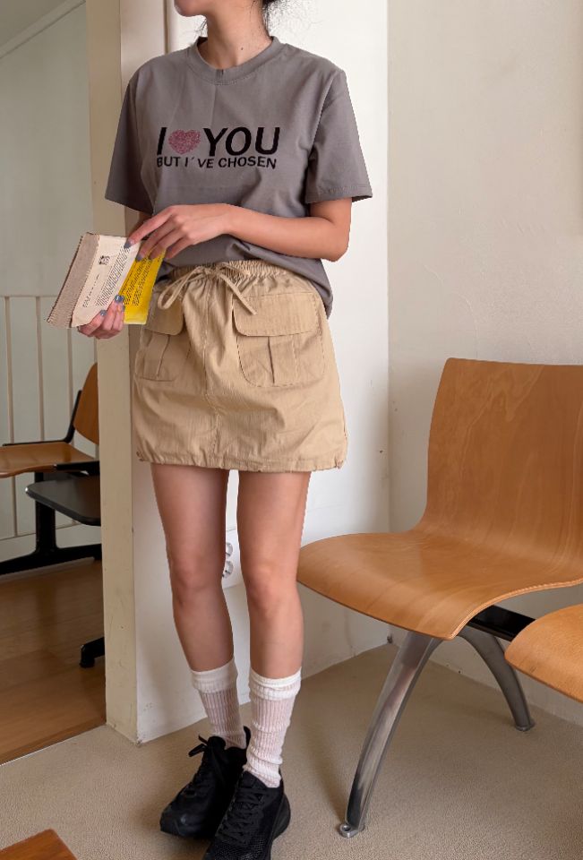 HEY/TO SEWING韓國代購女裝新款26春夏熱賣職業休閑T恤BY HEY/TO SEWINGT恤