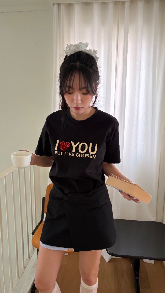 HEY/TO SEWING韓國代購女裝新款26春夏熱賣職業休閑T恤BY HEY/TO SEWINGT恤