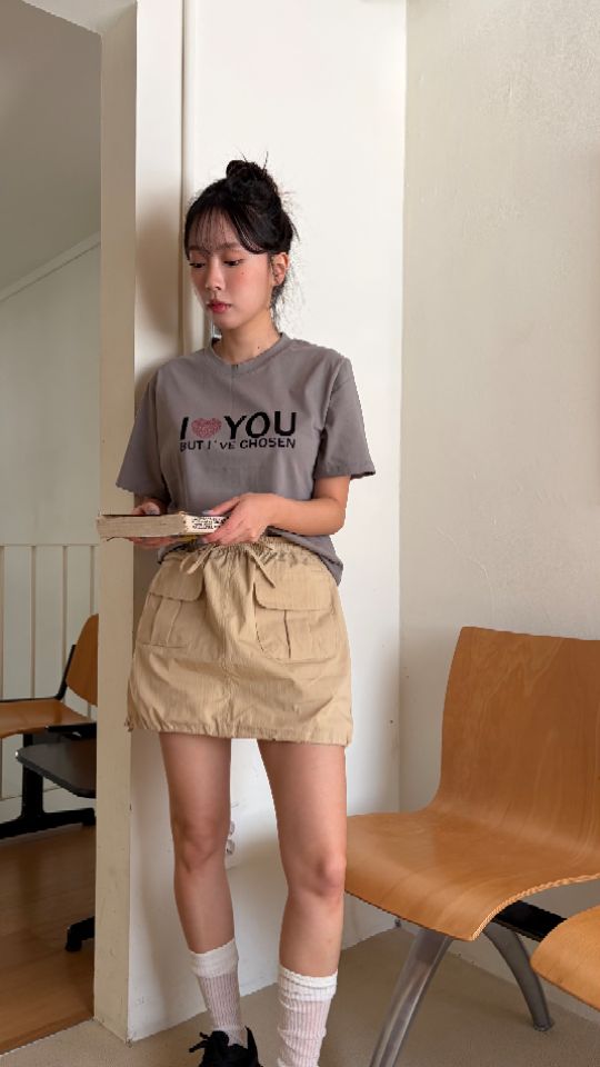 HEY/TO SEWING韓國代購女裝新款26春夏熱賣職業休閑T恤BY HEY/TO SEWINGT恤