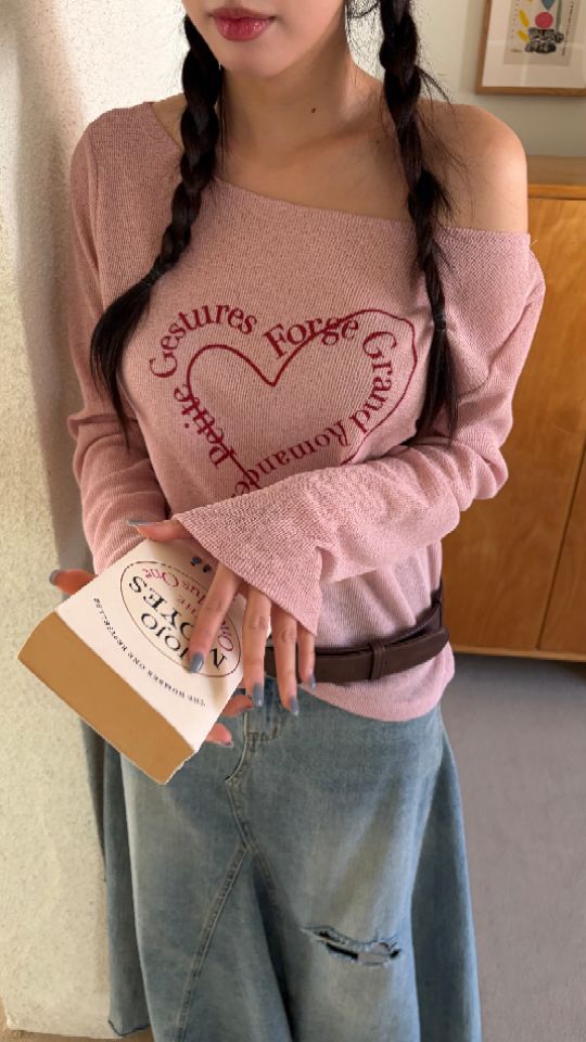 HEY/TO SEWING韓國代購女裝新品熱賣長袖T恤不含腰帶透明BY HEY/TO SEWING長袖T恤圖色1