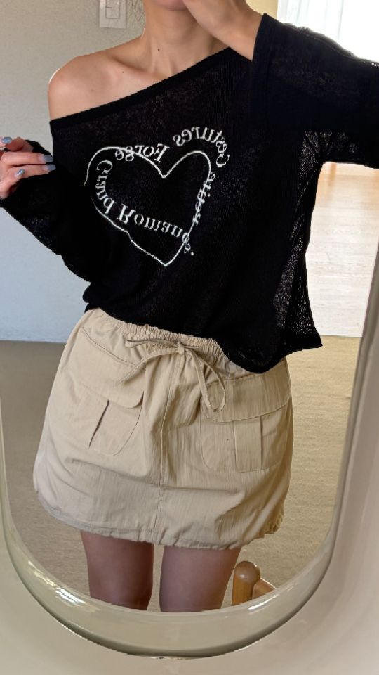 HEY/TO SEWING韓國代購女裝新品熱賣長袖T恤不含腰帶透明BY HEY/TO SEWING長袖T恤圖色3