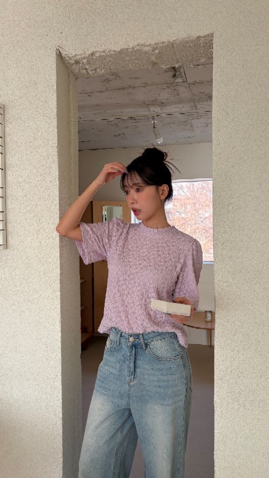 HEY/TO SEWING韓國直郵女裝新品熱賣職業時尚襯衫蕾絲衫BY HEY/TO SEWING襯衫/蕾絲衫