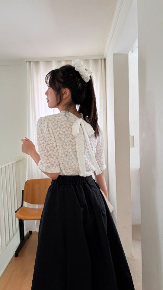 HEY/TO SEWING韓國直郵女裝新品熱賣職業時尚襯衫蕾絲衫BY HEY/TO SEWING襯衫/蕾絲衫