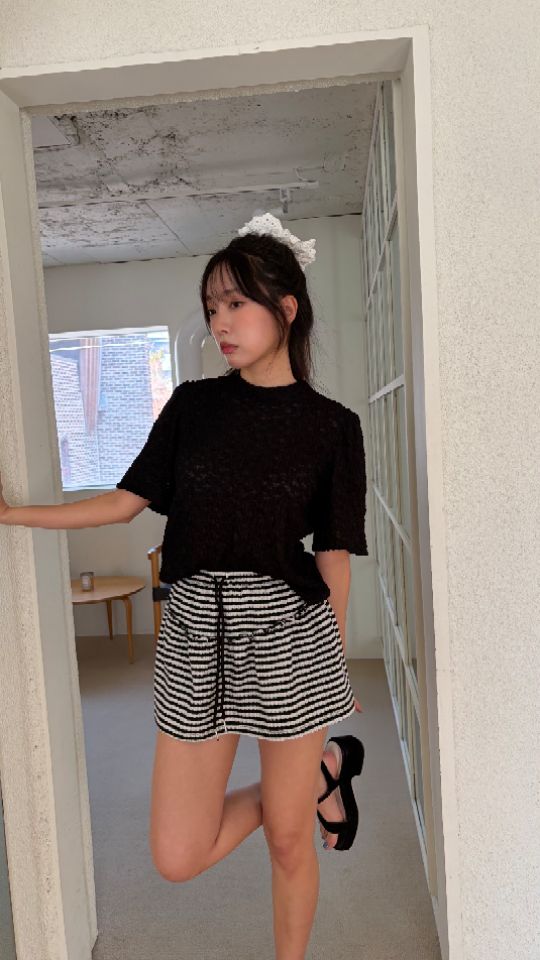 HEY/TO SEWING韓國直郵女裝新品熱賣職業時尚襯衫蕾絲衫BY HEY/TO SEWING襯衫/蕾絲衫圖色3