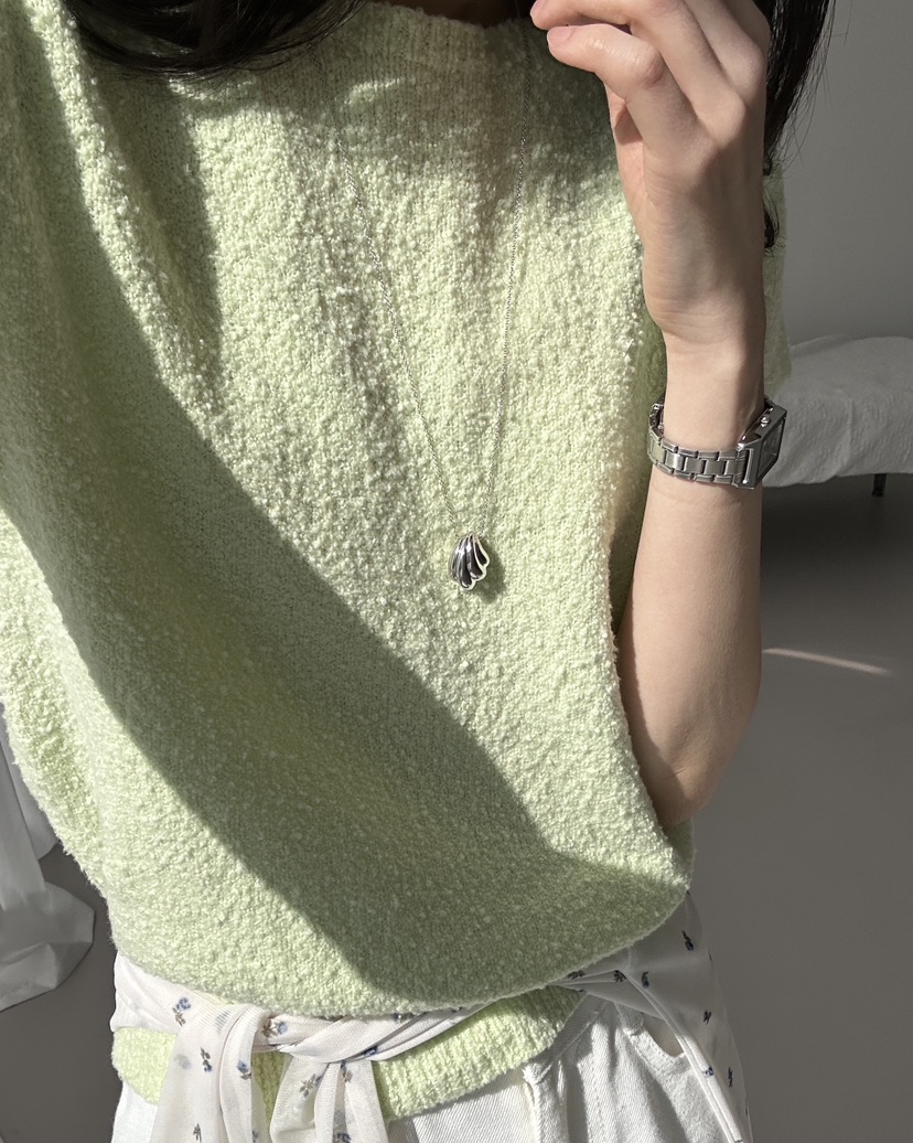 HOWDY韓國直郵女士新款時尚真品休閑26春夏針織衫不含內搭毛圈HOWDY針織衫