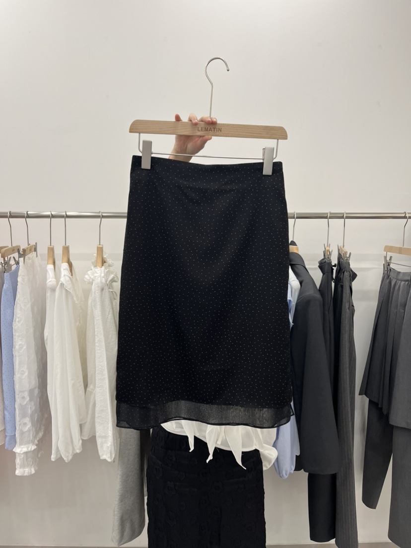 LEMATIN東大門直郵女裝新品推薦26春夏真品時尚半身裙中短裙LEMATIN半身裙/中短裙圖色3