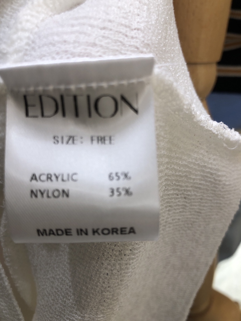 EDITION-P東大門實拍女裝新款休閑推薦吊帶背心條紋絎縫EDITION/CHAHEE吊帶/背心