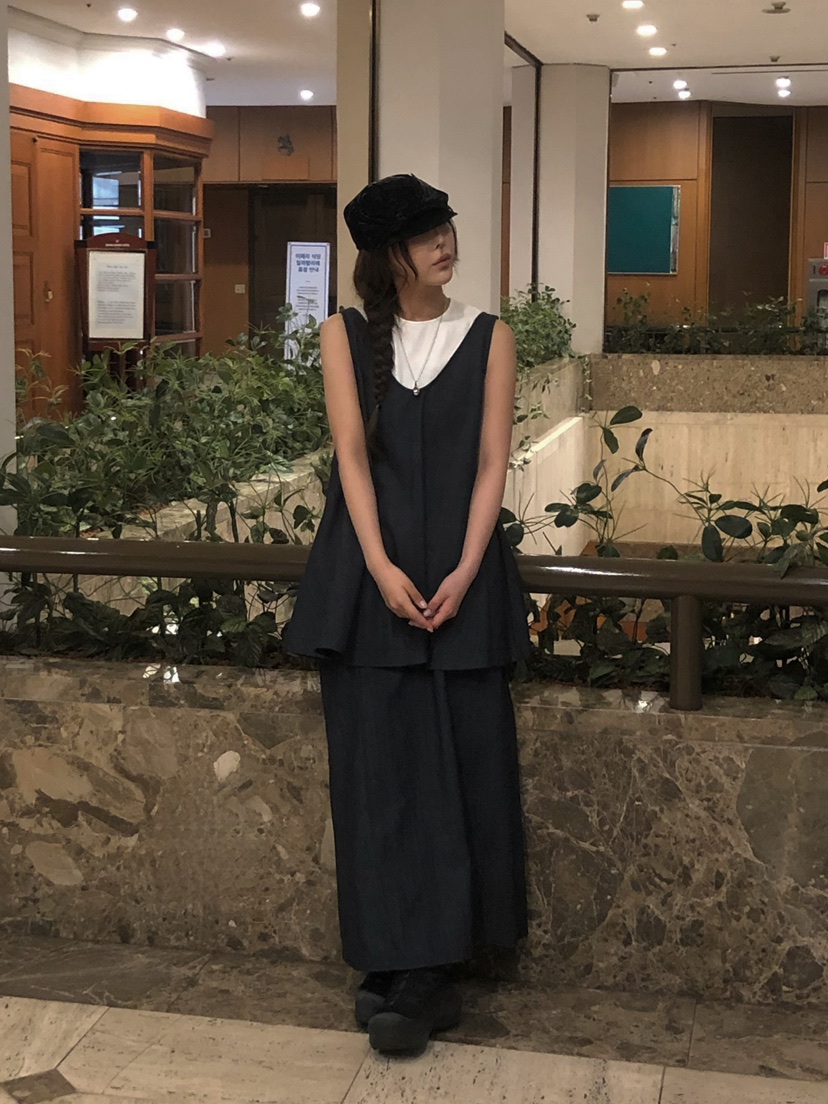 ONDO-P東大門實拍女裝新款時尚推薦熱賣人氣26春夏休閑長裙ONDO-P長裙