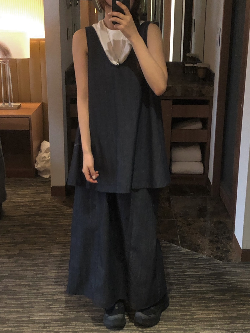 ONDO-P東大門實拍女裝新款時尚推薦熱賣人氣26春夏休閑長裙ONDO-P長裙