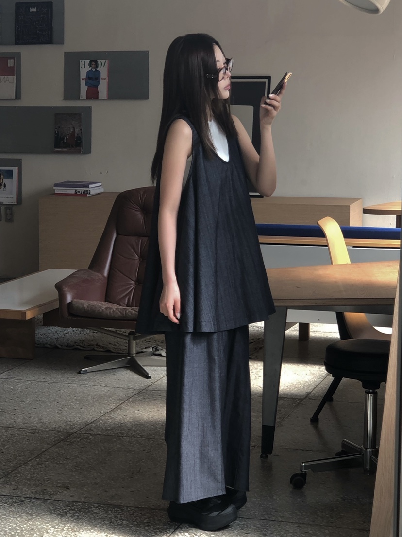 ONDO-P東大門實拍女裝新款時尚推薦熱賣人氣26春夏休閑長裙ONDO-P長裙