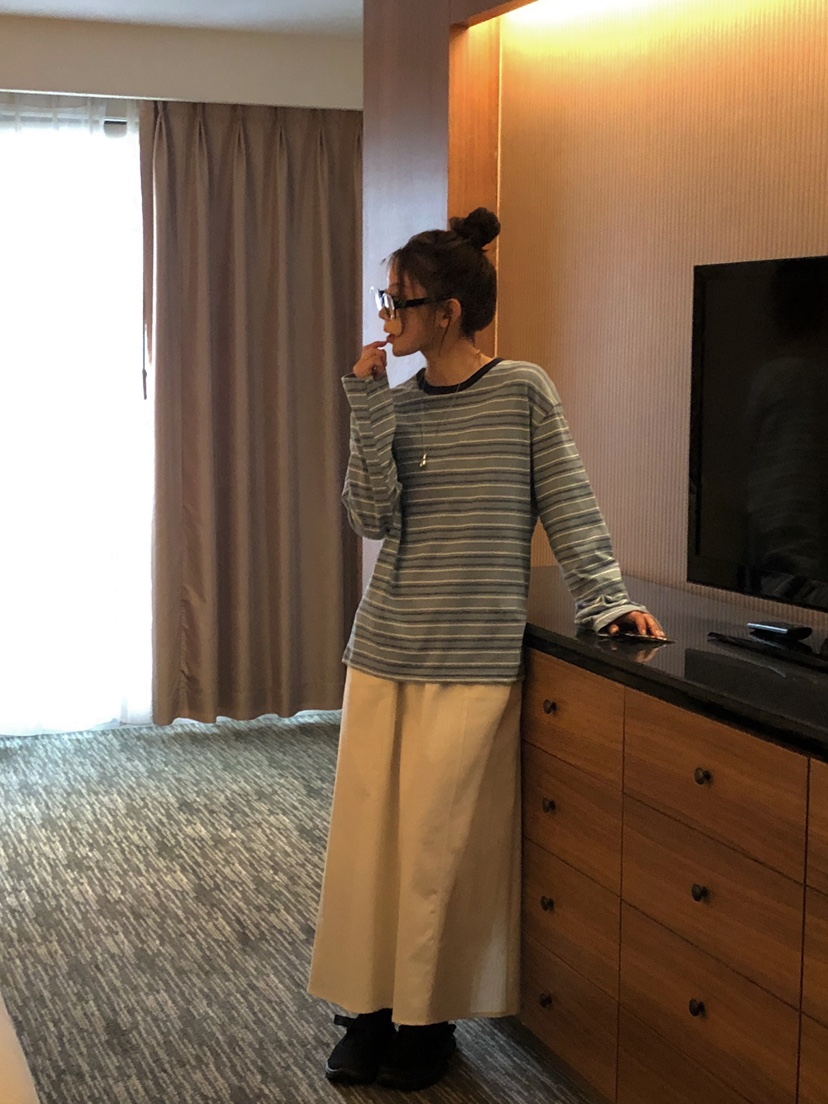 ONDO-P東大門實拍女裝新款時尚推薦熱賣人氣26春夏休閑長裙ONDO-P長裙