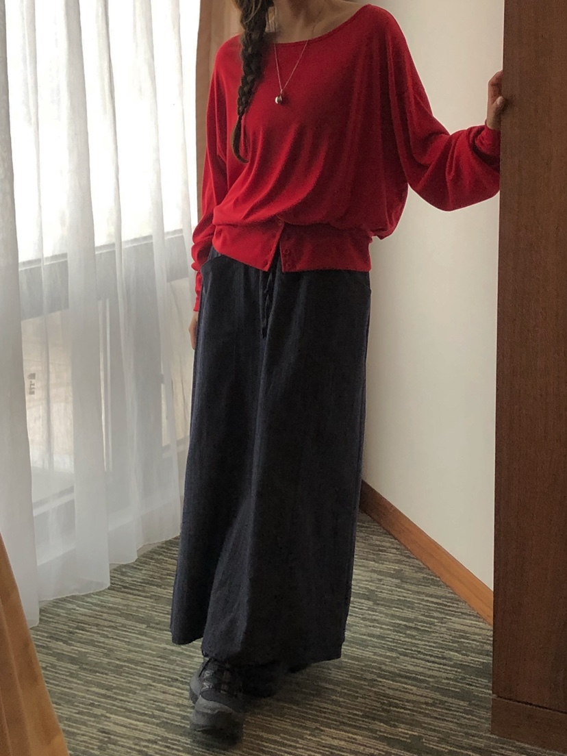 ONDO-P東大門實拍女裝新款時尚推薦熱賣人氣26春夏休閑長裙ONDO-P長裙