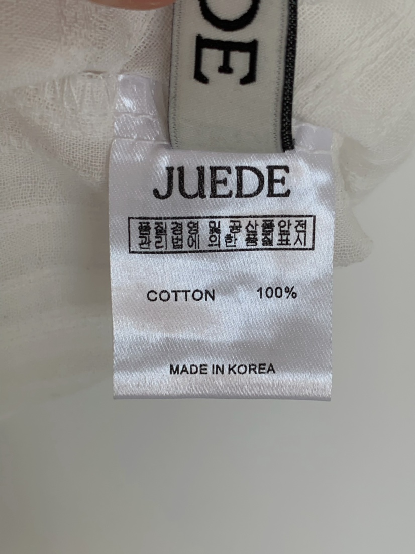 JUEDE韓國代購女士新品26春夏吊帶背心JUEDE吊帶/背心