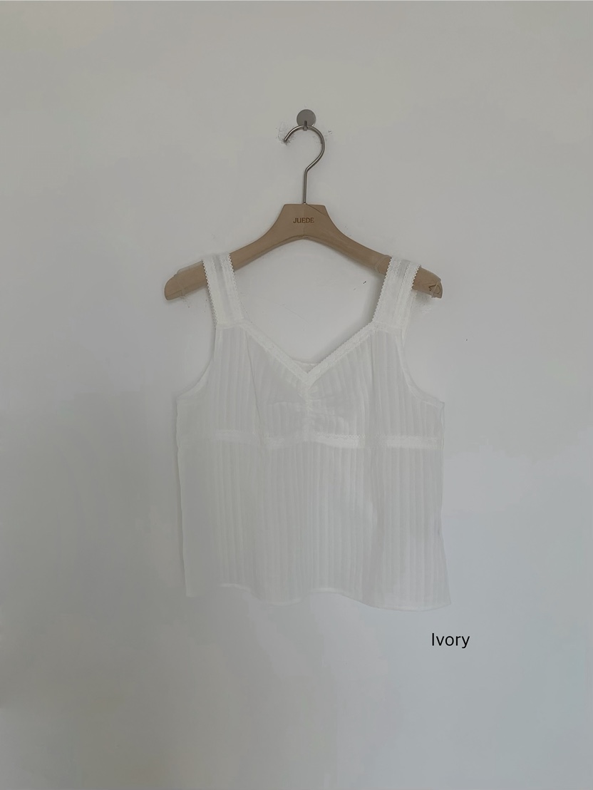 JUEDE韓國代購女士新品26春夏吊帶背心JUEDE吊帶/背心圖色1