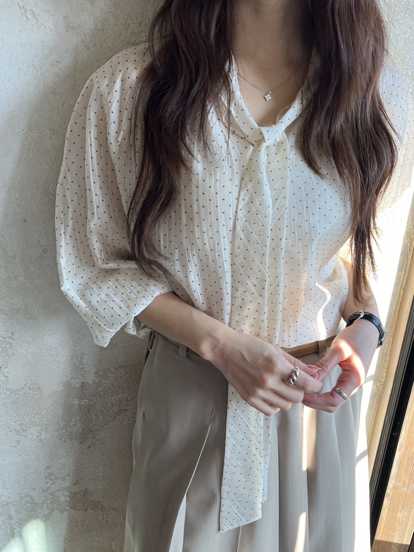 LEMATIN韓國直郵女士新品26春夏休閑真品推薦熱賣襯衫蕾絲衫LEMATIN襯衫/蕾絲衫