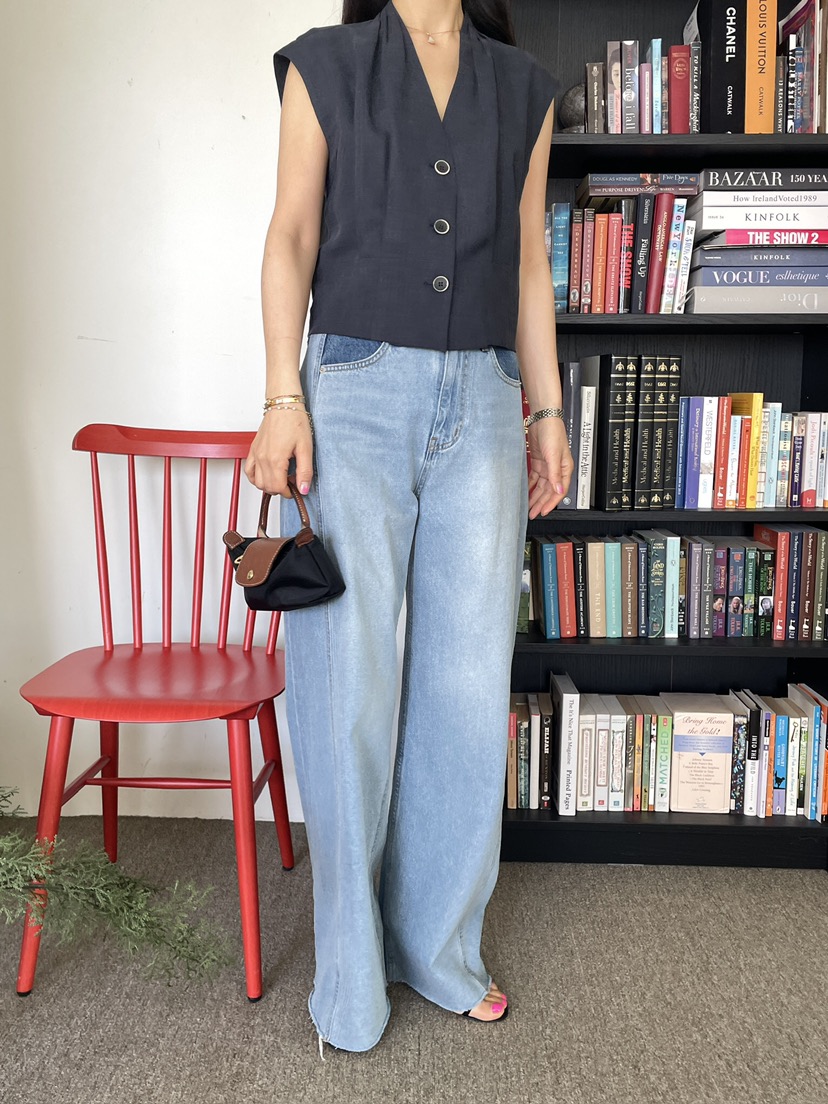 EDITION-P韓國直郵女裝新品真品26春夏休閑熱賣推薦馬甲EDITION/CHAHEE馬甲