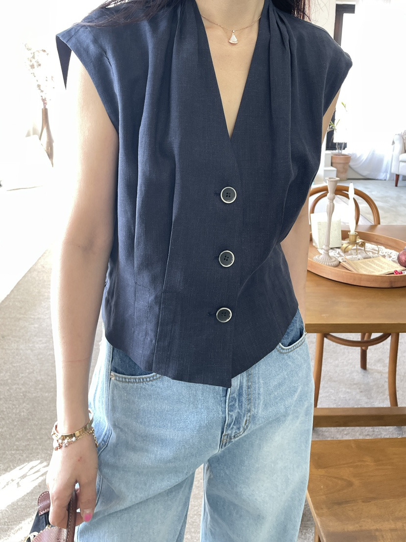 EDITION-P韓國直郵女裝新品真品26春夏休閑熱賣推薦馬甲EDITION/CHAHEE馬甲