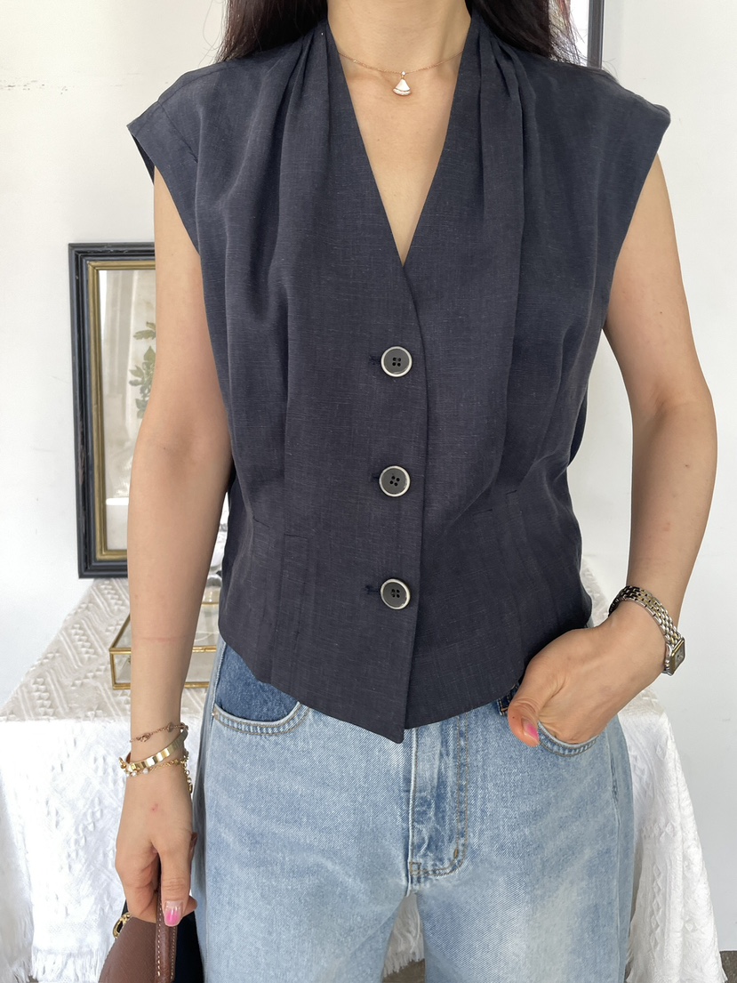 EDITION-P韓國直郵女裝新品真品26春夏休閑熱賣推薦馬甲EDITION/CHAHEE馬甲