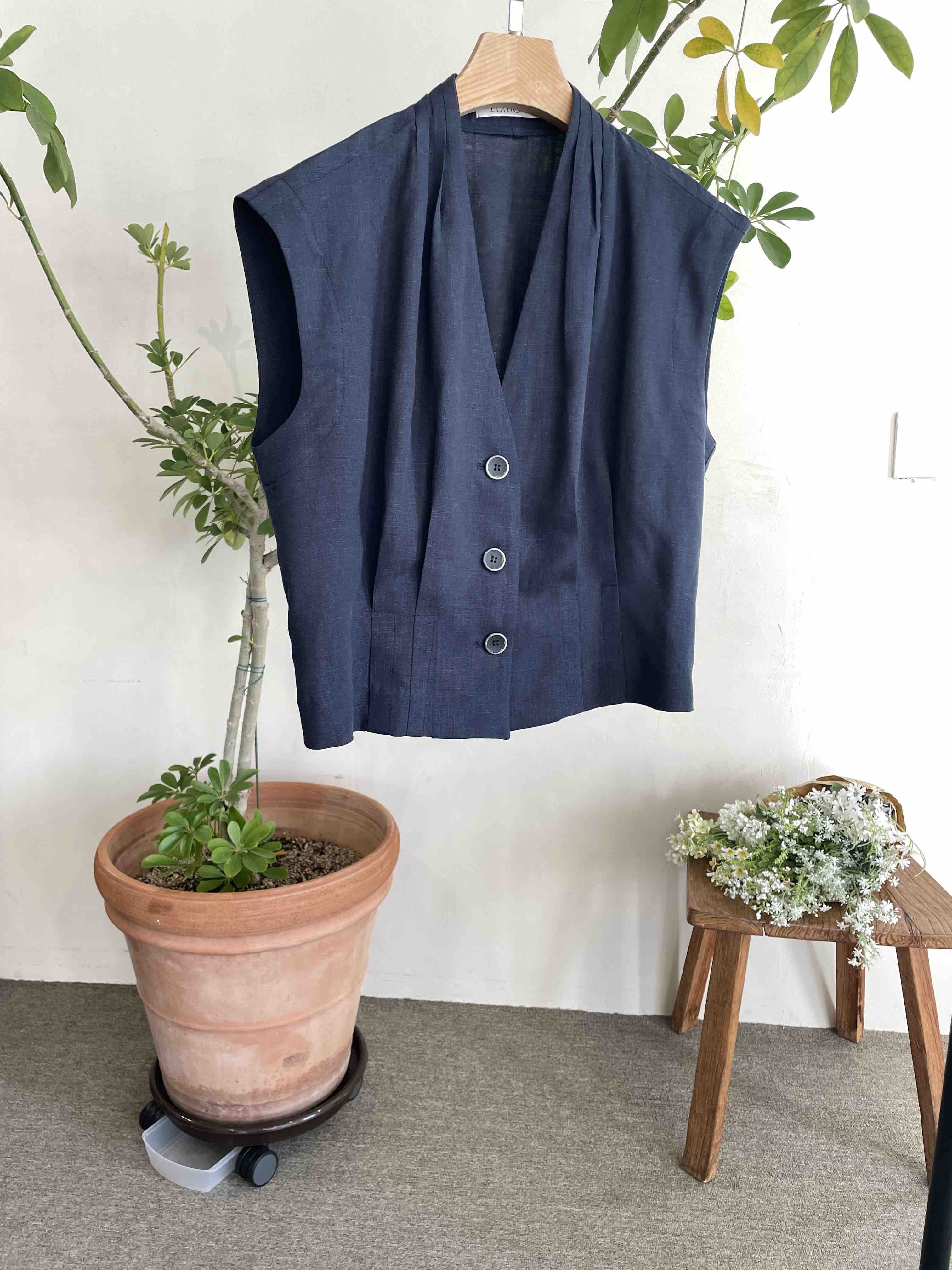 EDITION-P韓國直郵女裝新品真品26春夏休閑熱賣推薦馬甲EDITION/CHAHEE馬甲圖色4