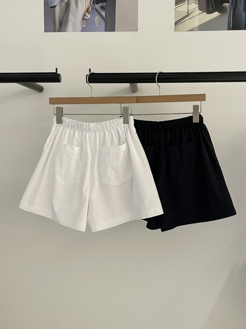 BUTTER-P東大門直郵女士新款人氣時尚26春夏休閑短褲刺繡BUTTER-P短褲