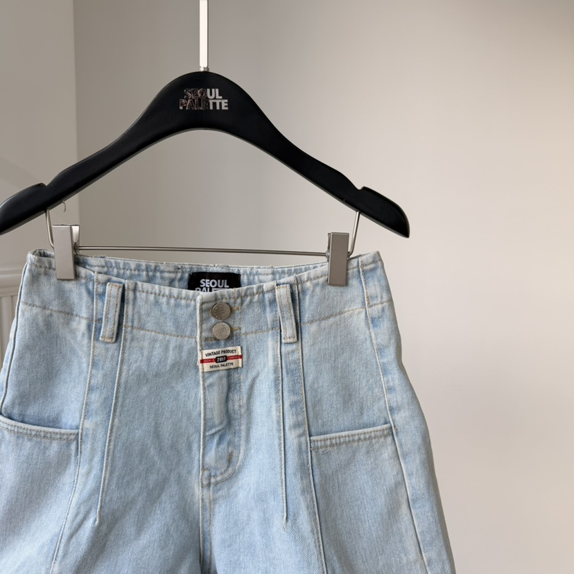 PALETTE-Q東大門實拍女士新品熱賣休閑26春夏推薦職業短褲PALETTE-Q短褲