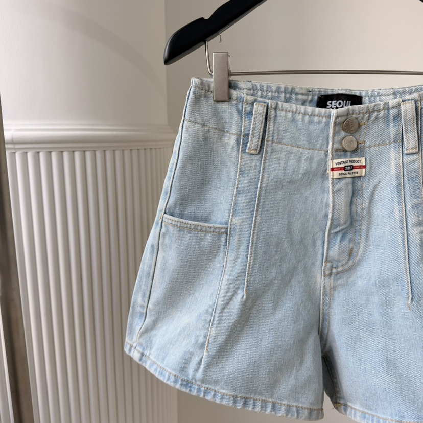 PALETTE-Q東大門實拍女士新品熱賣休閑26春夏推薦職業短褲PALETTE-Q短褲