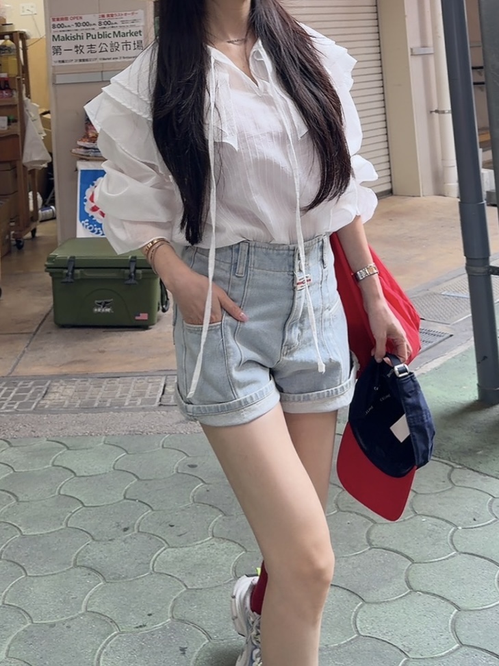 PALETTE-Q東大門實拍女士新品熱賣休閑26春夏推薦職業短褲PALETTE-Q短褲