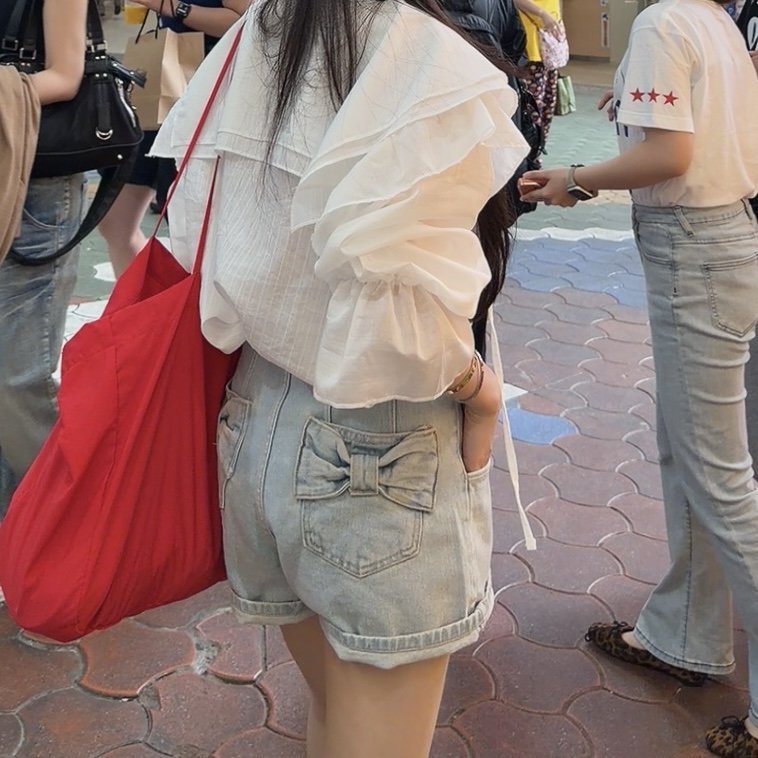 PALETTE-Q東大門實拍女士新品熱賣休閑26春夏推薦職業短褲PALETTE-Q短褲