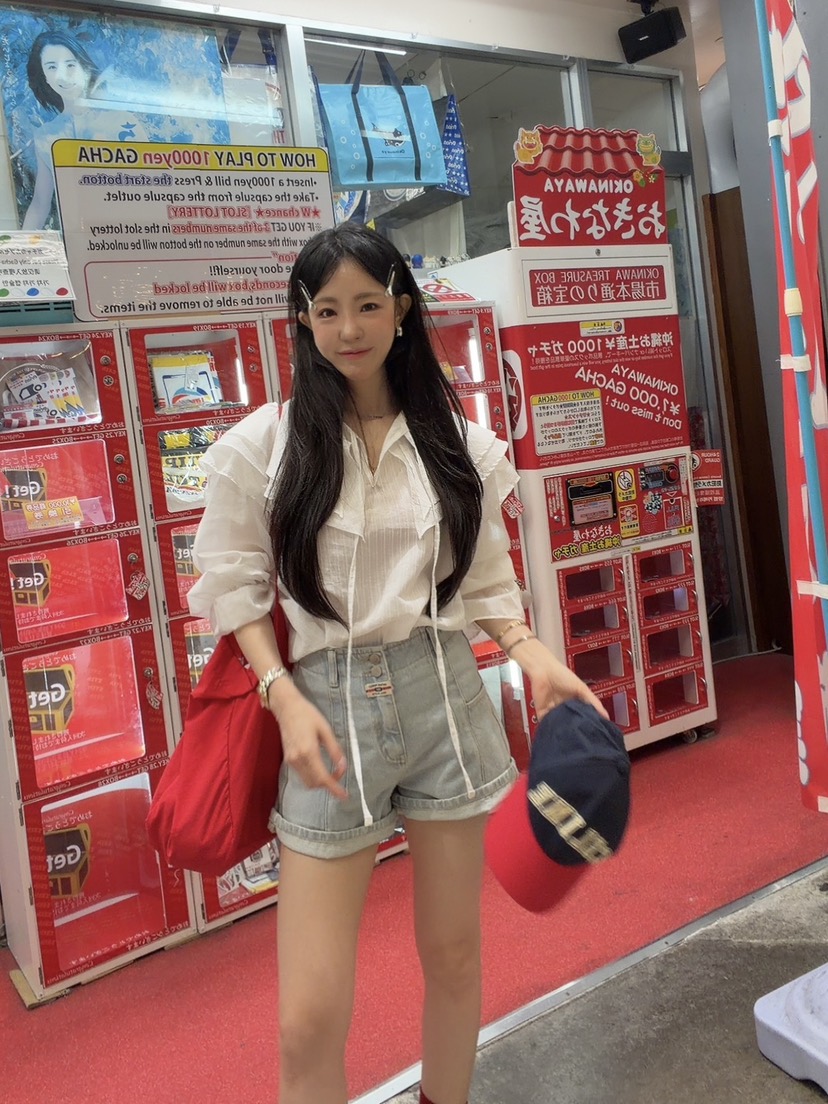 PALETTE-Q東大門實拍女士新品熱賣休閑26春夏推薦職業短褲PALETTE-Q短褲