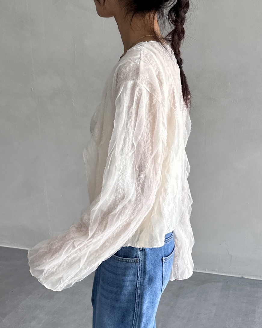 HOWDY韓國直郵女士新品推薦熱賣真品休閑襯衫蕾絲衫不含內搭HOWDY襯衫/蕾絲衫