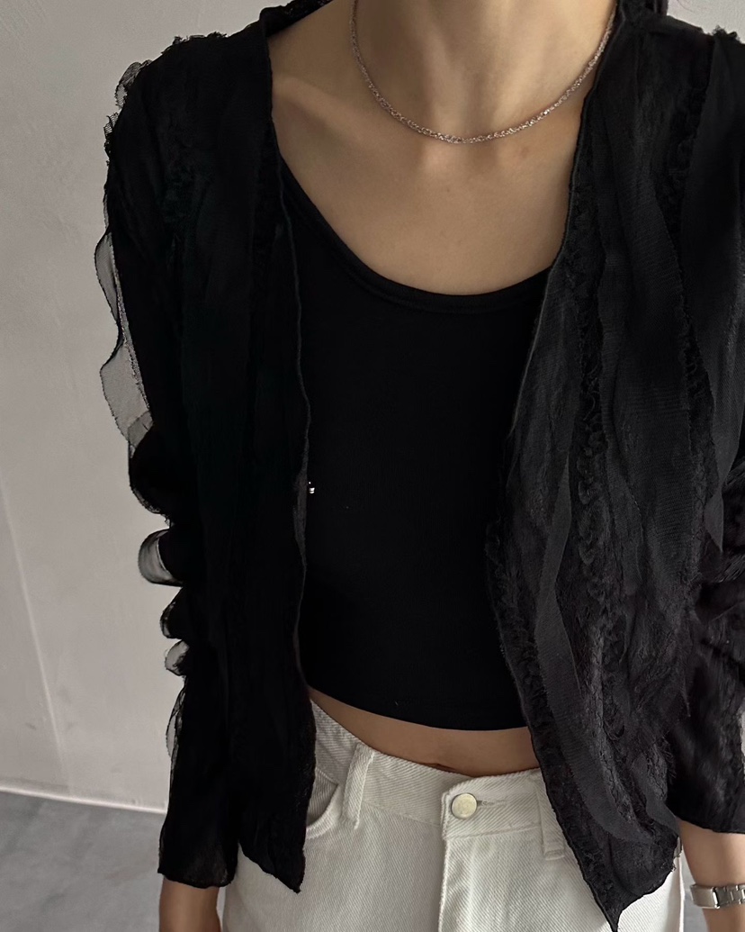 HOWDY韓國直郵女士新品推薦熱賣真品休閑襯衫蕾絲衫不含內搭HOWDY襯衫/蕾絲衫