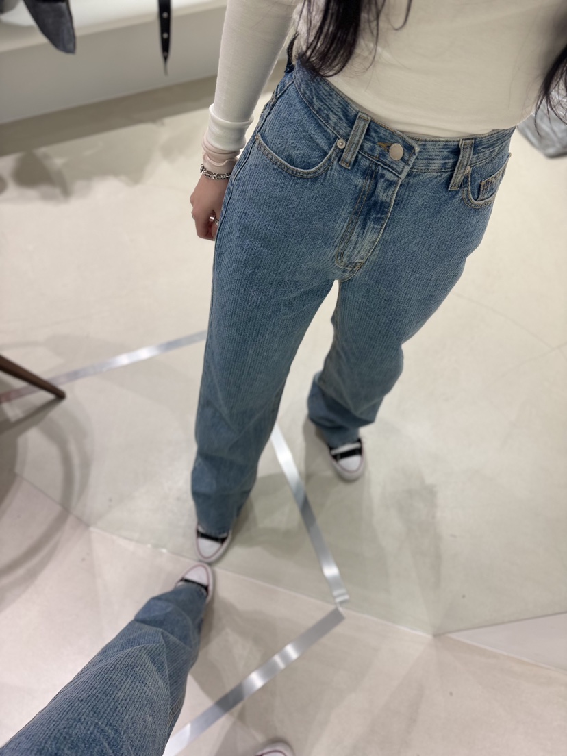 MELTED-P東大門實拍女裝新款職業人氣真品26春夏推薦牛仔褲MELTED-P牛仔褲