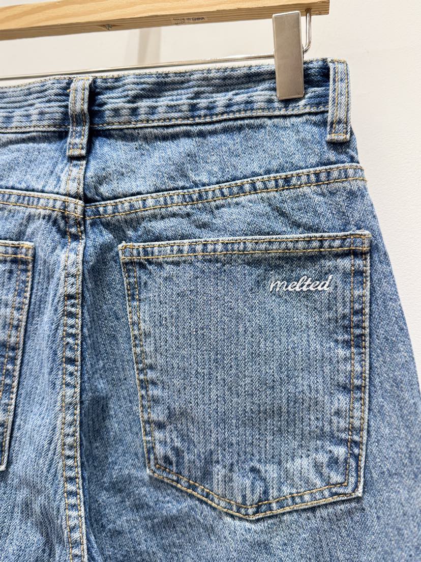 MELTED-P東大門實拍女裝新款職業人氣真品26春夏推薦牛仔褲MELTED-P牛仔褲